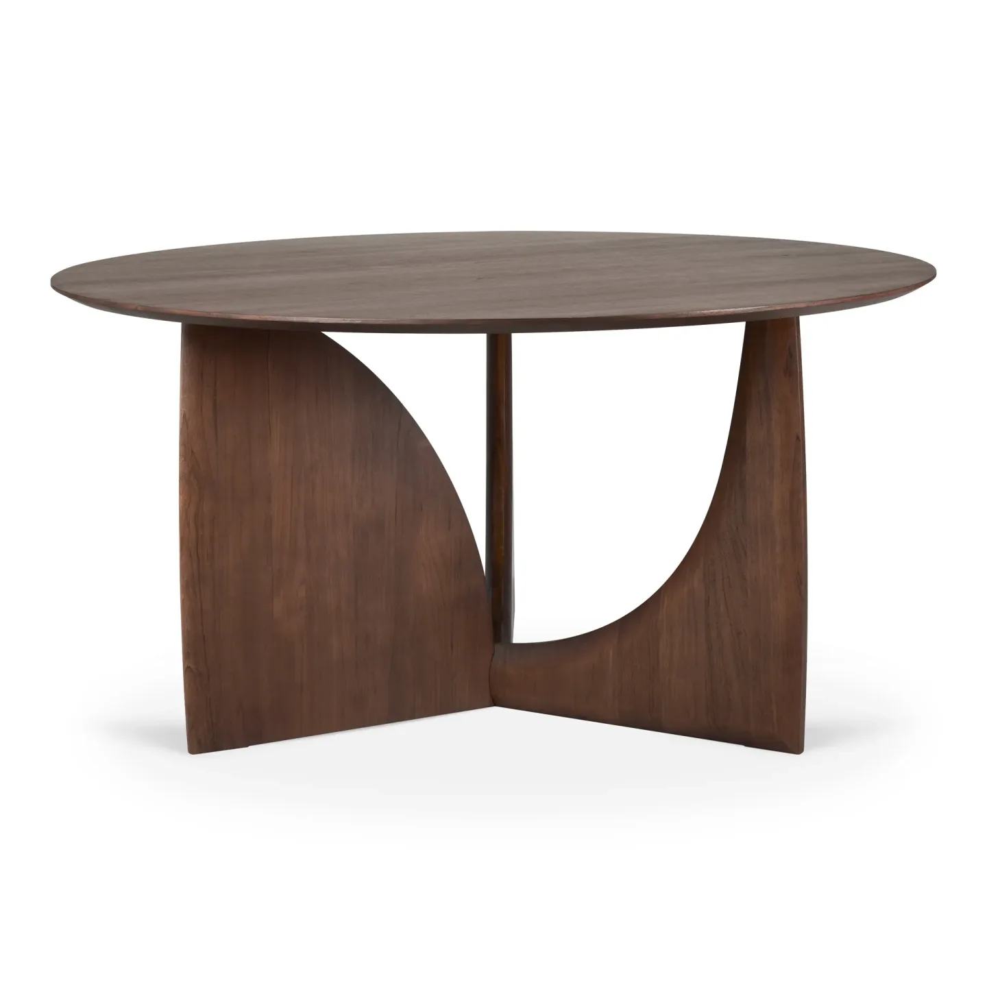 Ethnicraft Geometric Esstisch Dunkel gebeizt Teak 150 cm