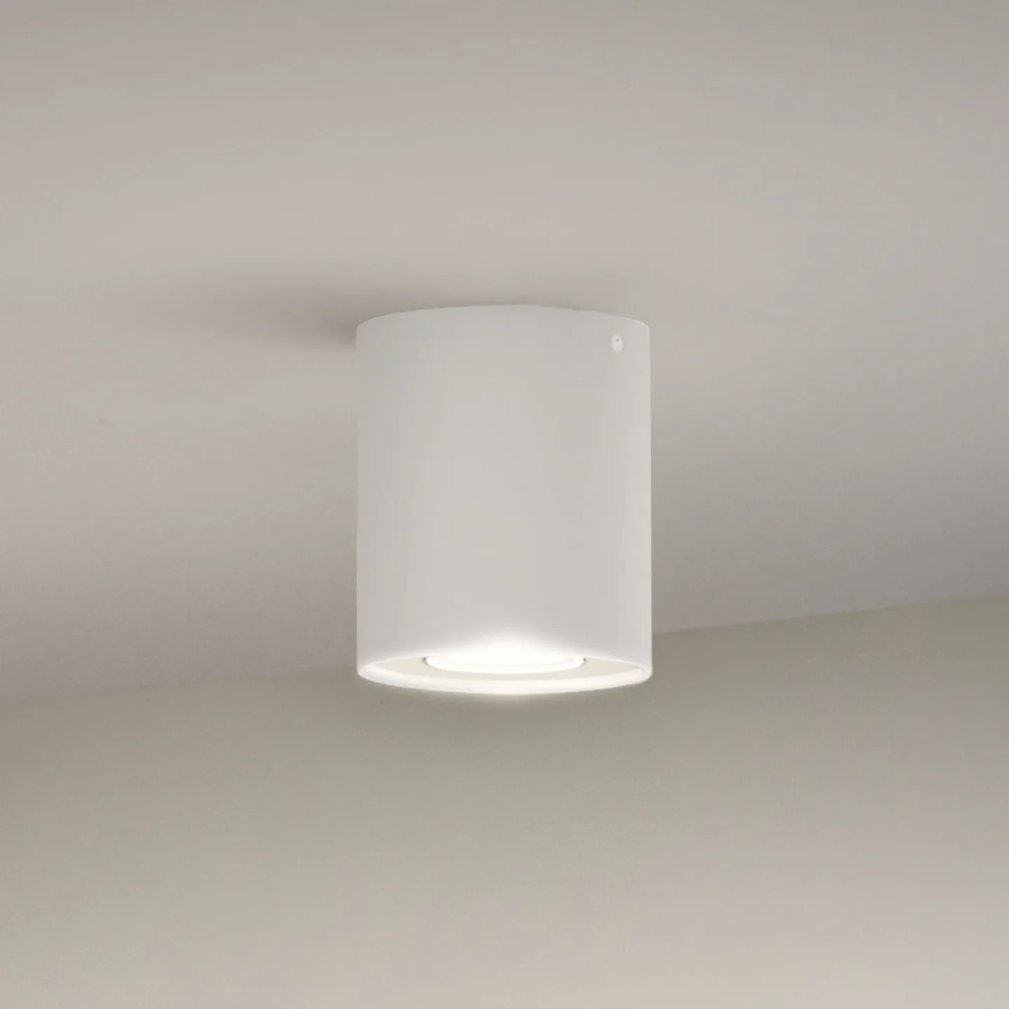 Pillar Hue Pillar LED-Downlight, weiß, CCT, 12 cm - Philips Hue Philips Hue Pillar - Wohnzimmer - Modern - Metall - Bündig