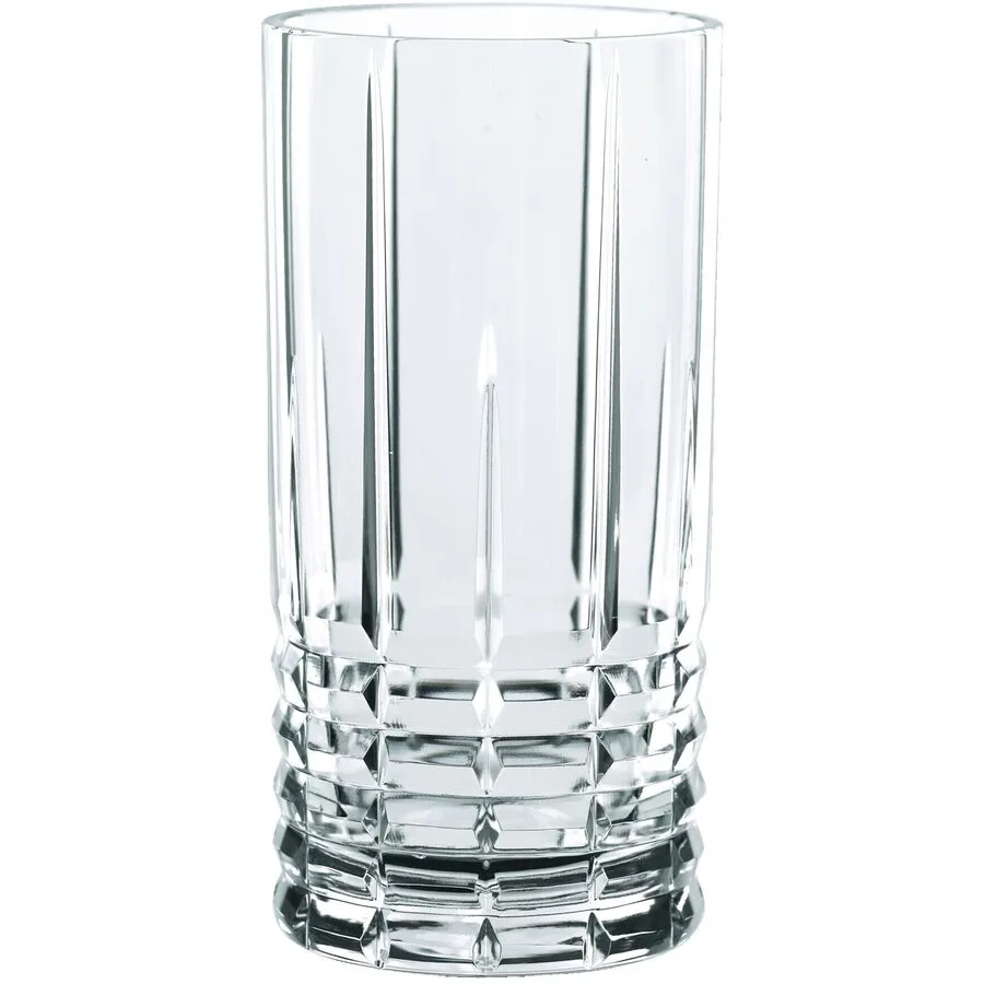 Nachtmann Longdrinkgläser-Set Highland Transparent Kristallglas H 15.2 cm 0.445 l 12 Stk