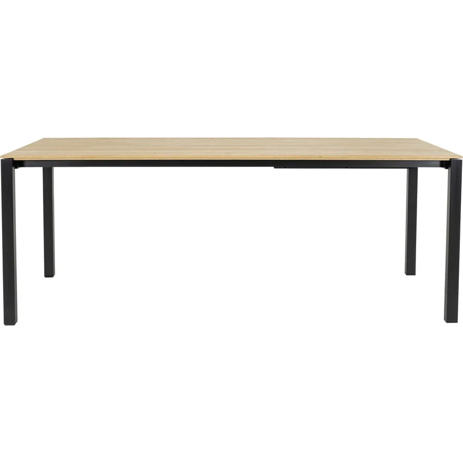 Esstisch Willisau Prato Eiche massiv 200 cm ausziehbar - Farbe: natur - Material: Eiche massiv, Aluminium - Schweizer Möbelhersteller