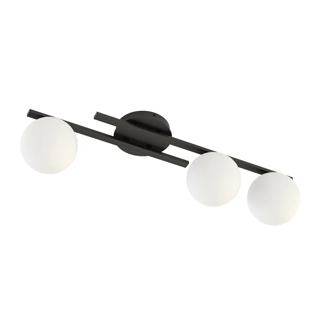 Emibig Lighting - Kairo 74cm - Takplafond - Svart/Vit