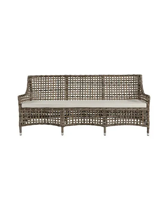 Malaga matplatssoffa 3-sits classic grey