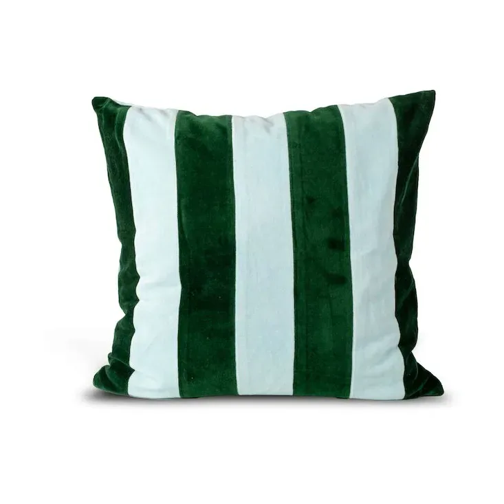 Byon Pathi Kissen M 45 x 45cm Grün-Hellblau