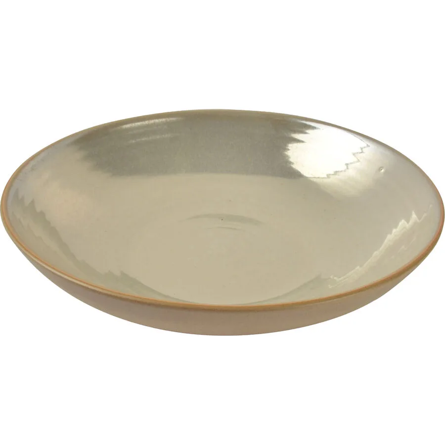 Chic Teller tief Ostra goldfarben Porzellan D 25 cm 1 Stk
