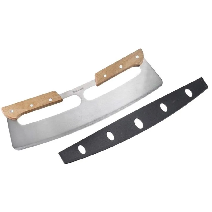 Wiegemesser Westmark silber-braun Edelstahl 11.5 cm