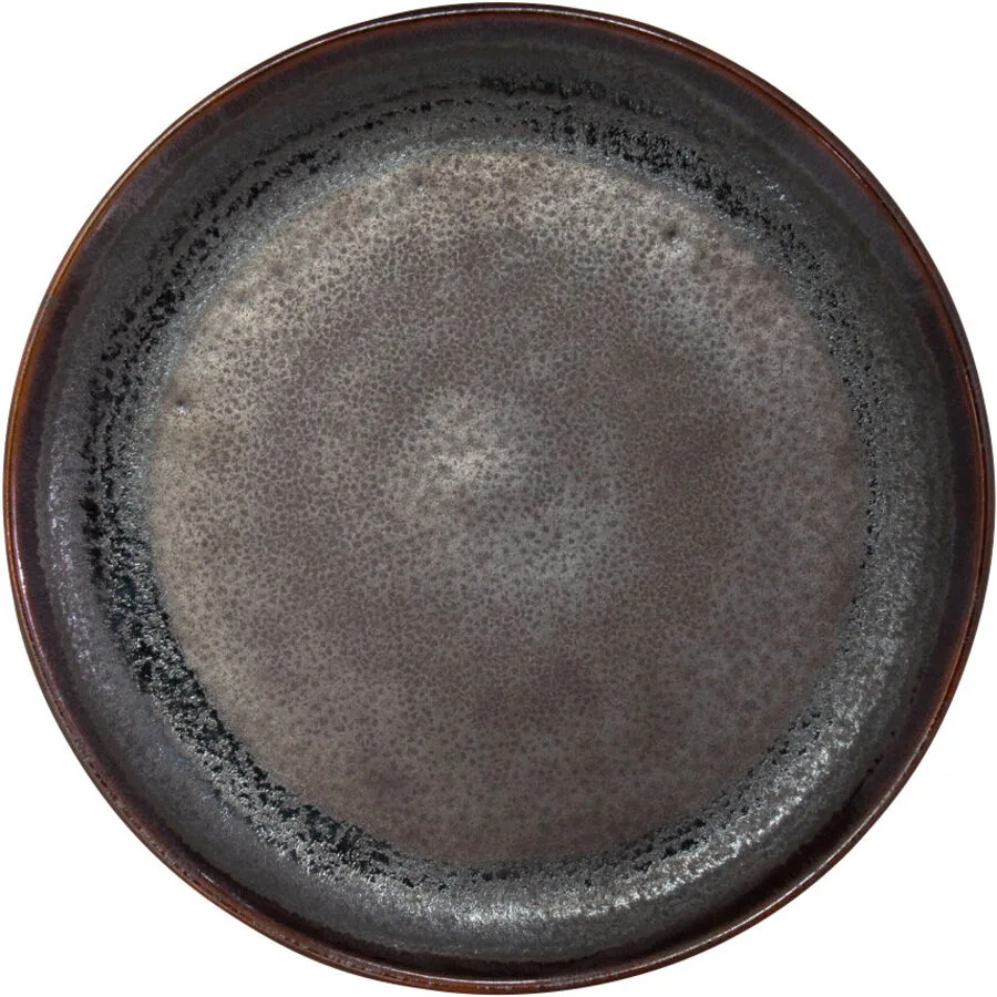 Teller Coffee Braun Steinzeug 22 cm