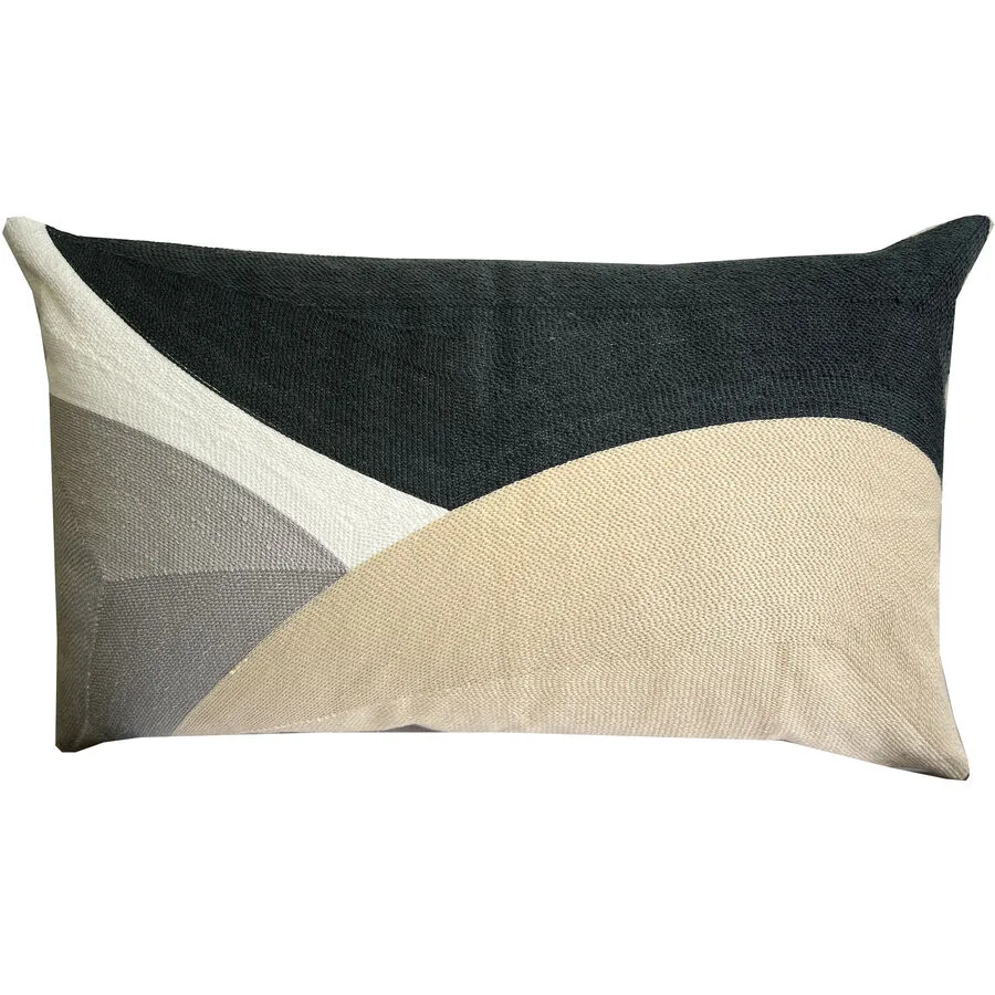 Zierkissen Fia Anthrazitgrau Baumwolle, Polyester B 30 T 50 cm
