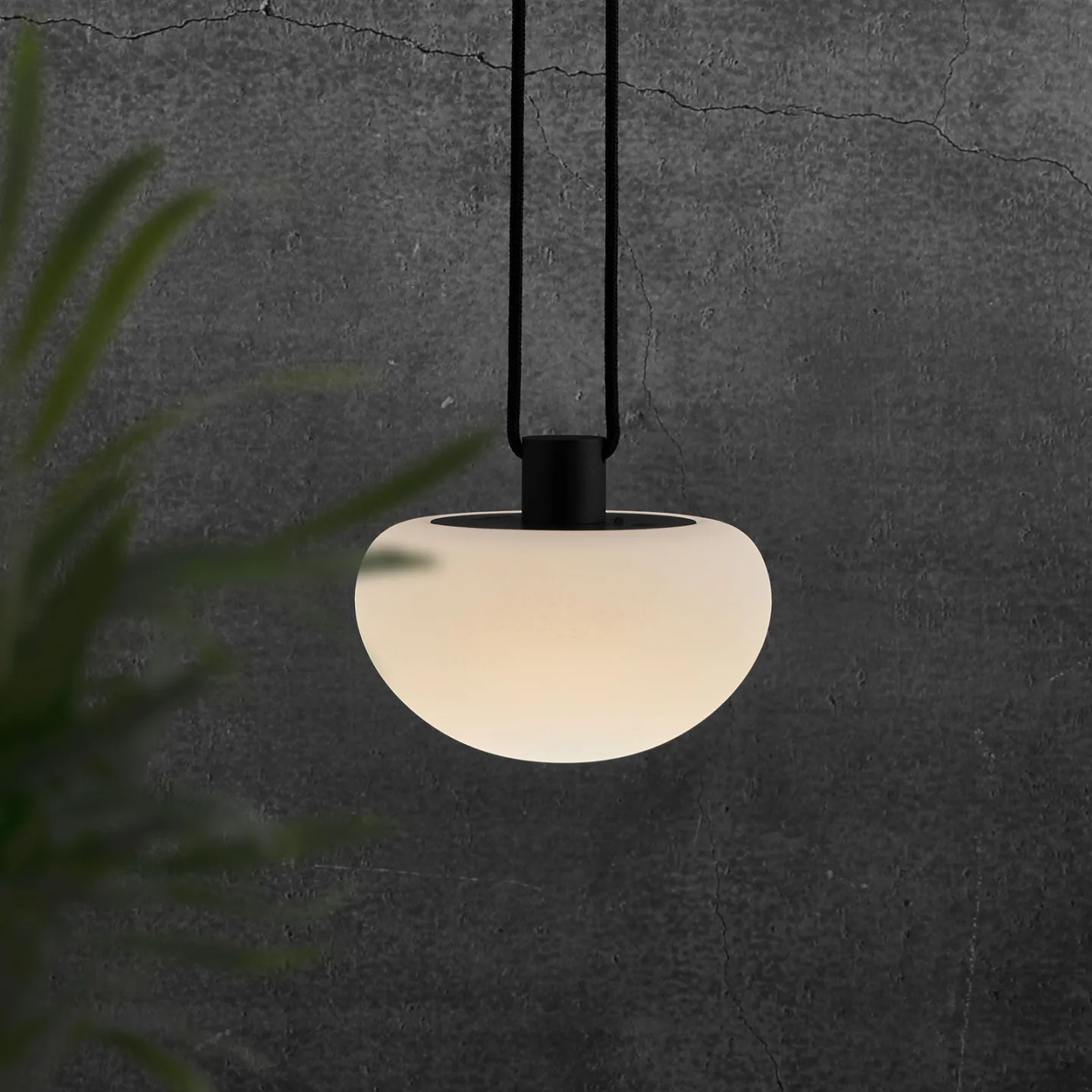 Sponge Pendelleuchte Black/White - Nordlux Sponge pendant - Terrasse - Modern - Kunststoff - Einflammig