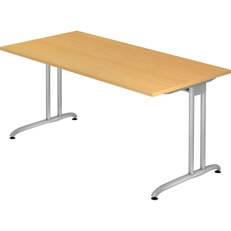 Schreibtisch Office buche Holzwerkstoff B 160 T 80 cm