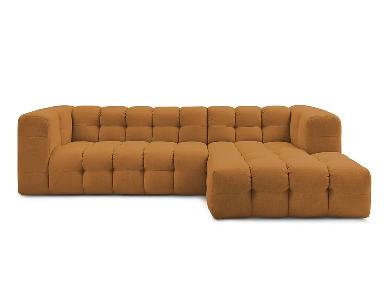 Ecksofa BOBOCHIC CLOUD Stoff gelb