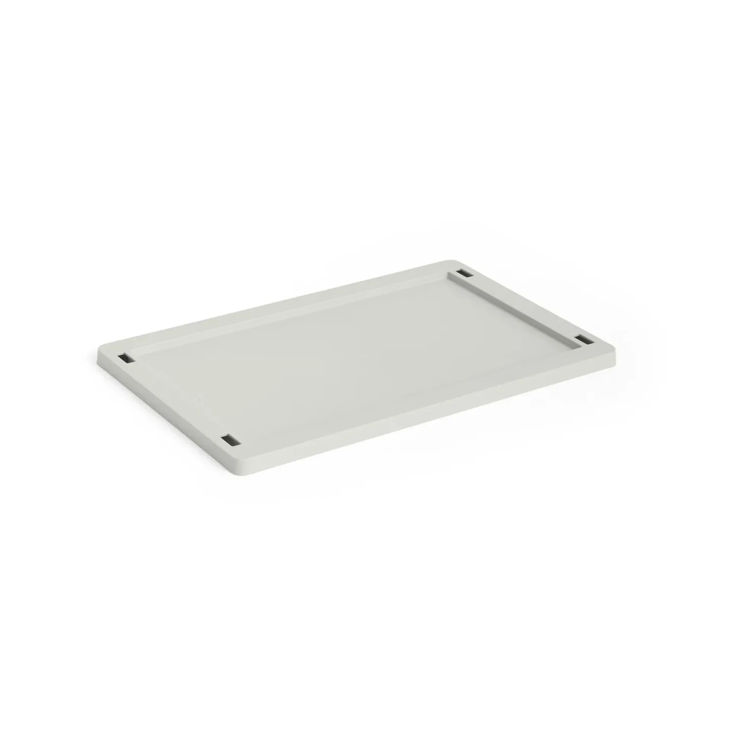 HAY Colour Crate lock plastic small Grey