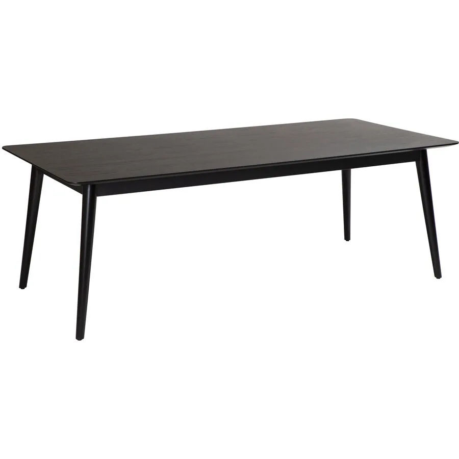DAN-FORM Esstisch Yolo Schwarz Holz 100 cm