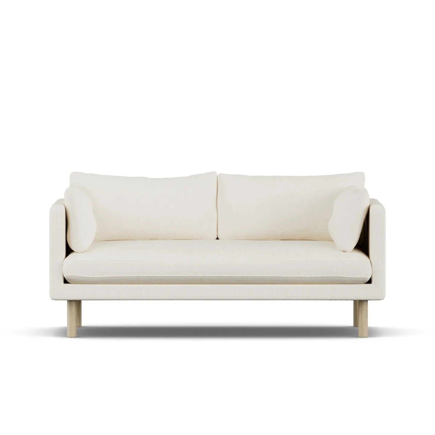 1898 Linnevik Sofa Jump Off White 1954-Eiche weiß geölt, 2-sitzig