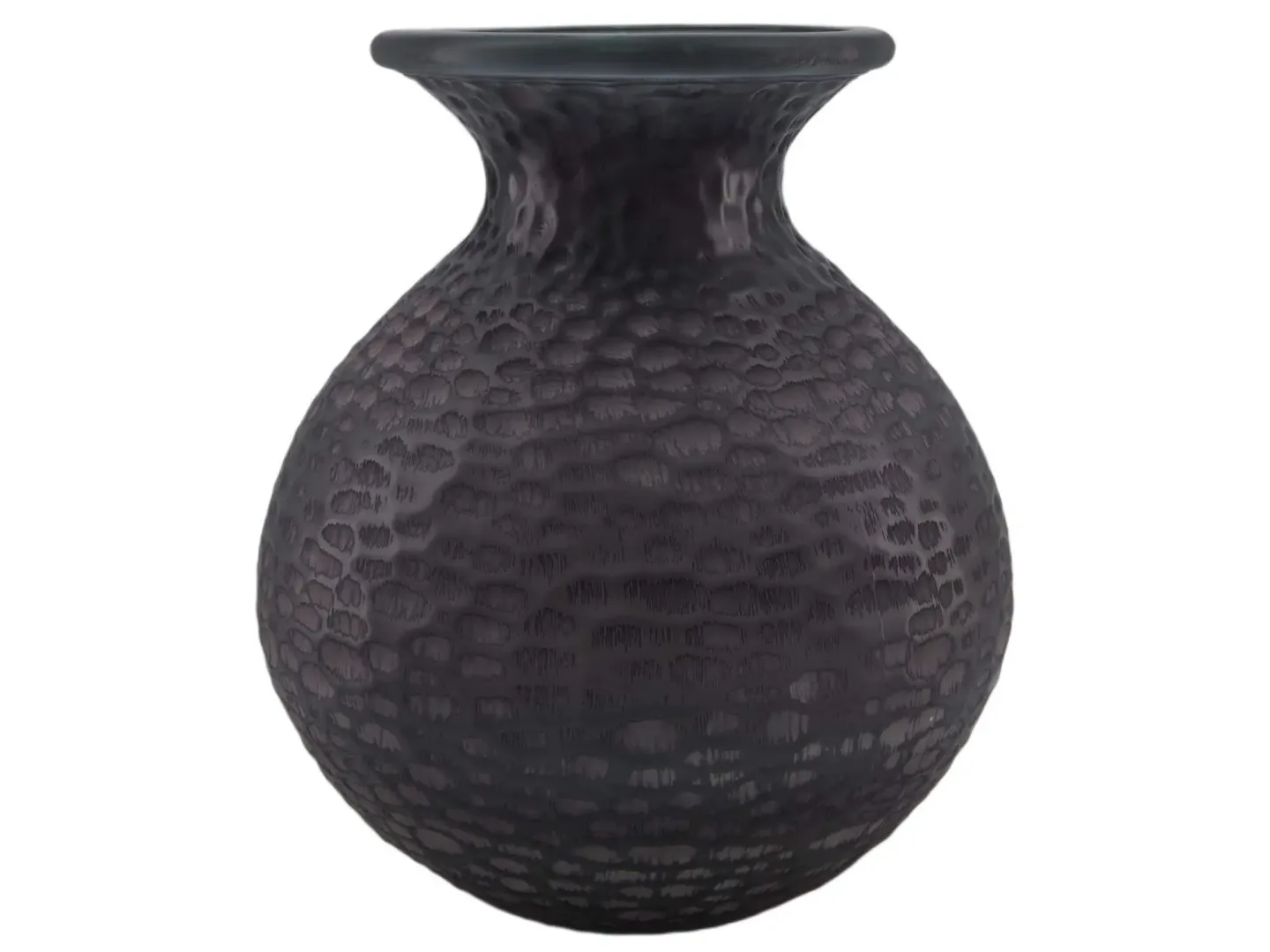 Decofinder Vase Glas Grau H: 33 cm | Schubiger Möbel