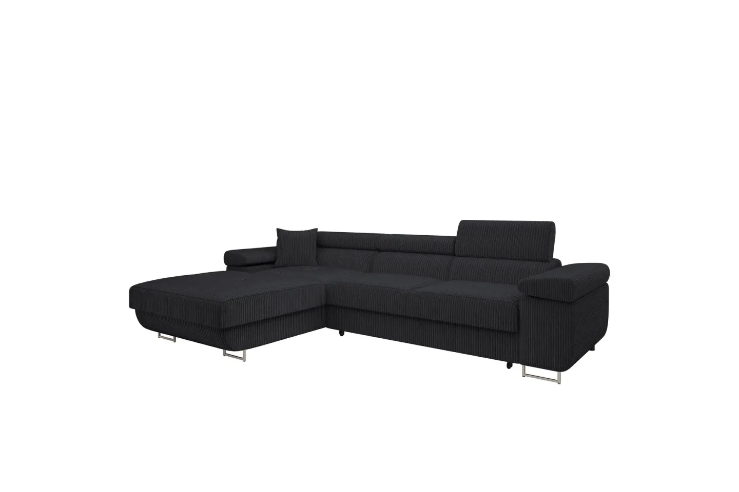 Gabina Soffa med Divan 3-sits - Mörkgrå