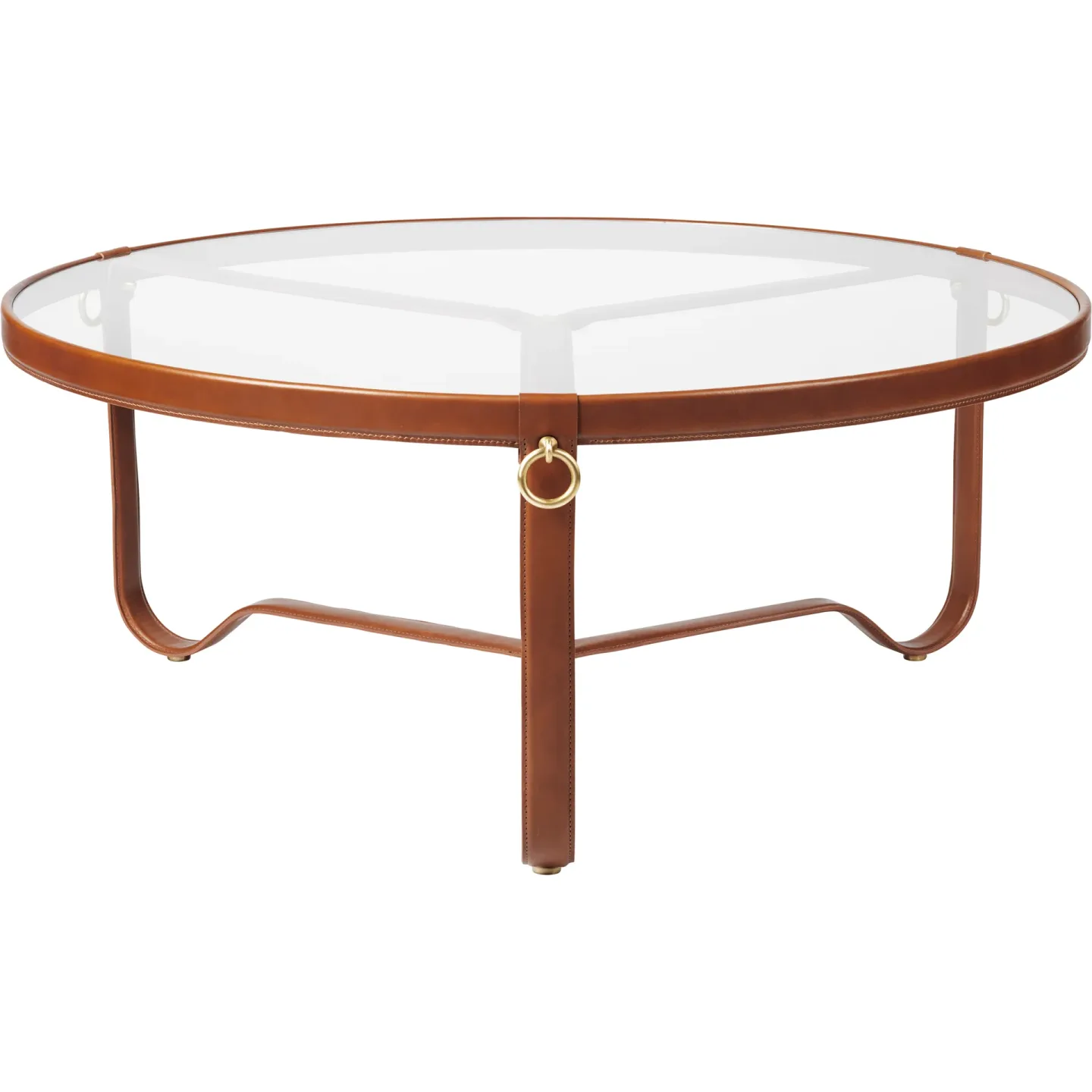 GUBI Adnet Couchtisch Ø100cm Tan
