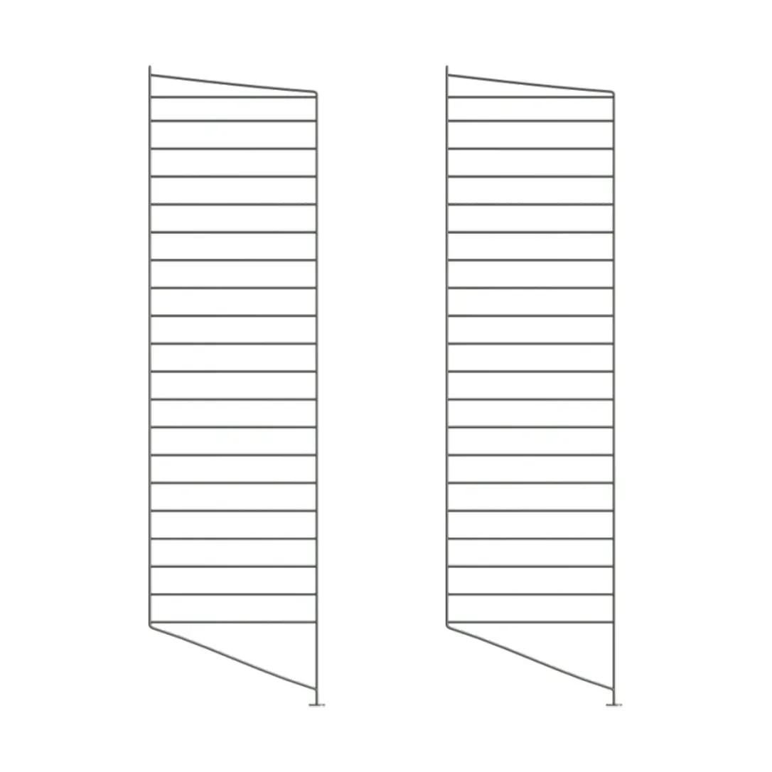 String String golvgavel Mörkgrå, 115x30 cm, 2-pack