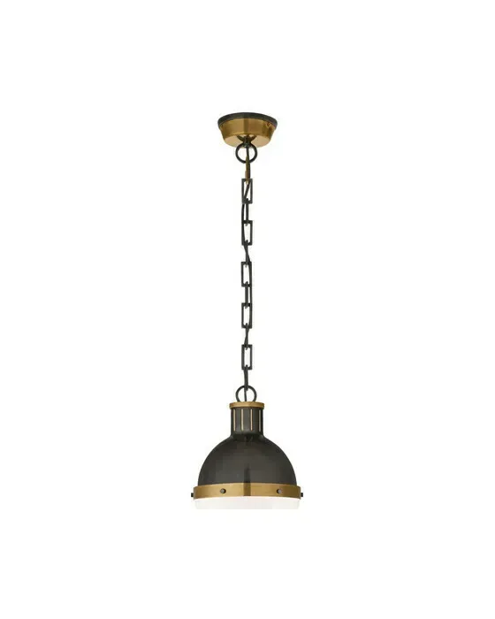 Hicks Pendant Bronze & Antique Brass Small