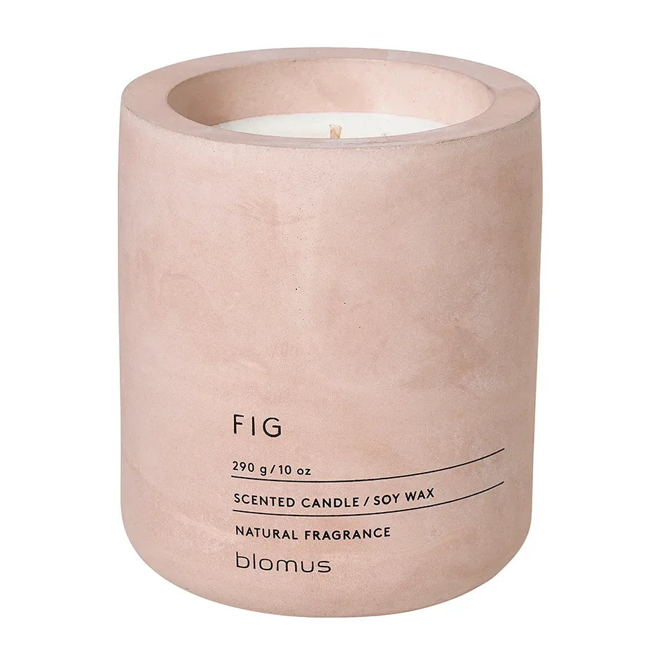 blomus Fraga Duftkerze 55 Stunden Fig-Rose Dust