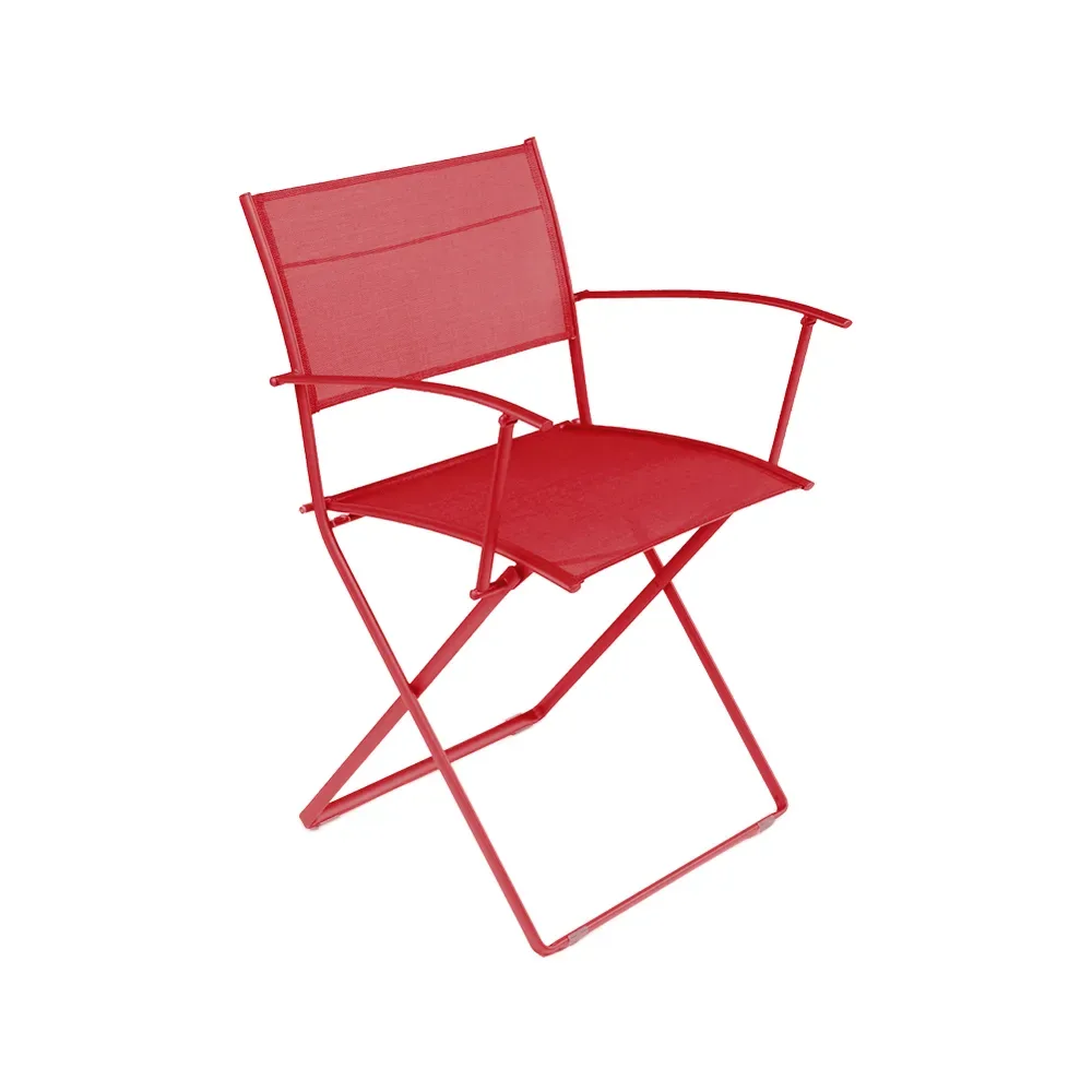 Fermob Plein Air karmstol Chili (röd)