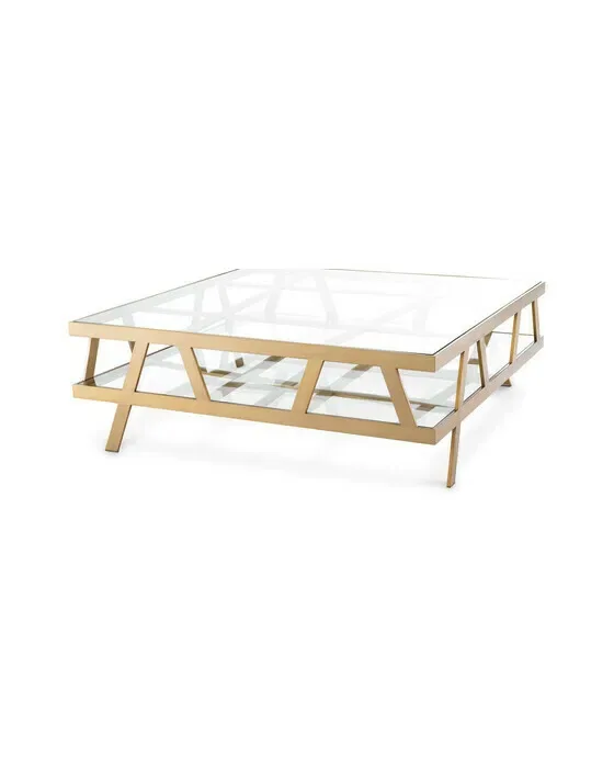 Billinghurst Coffee Table Brushed Brass