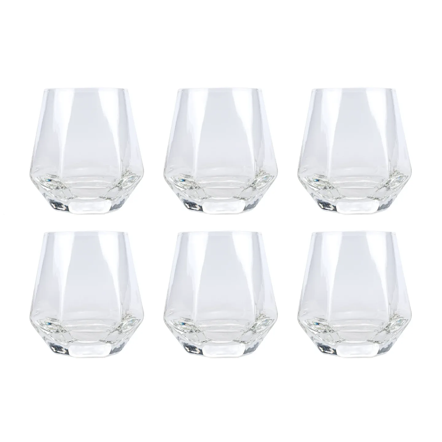 Vargen & Thor Hexa Glas 30 cl 6er Pack Klar