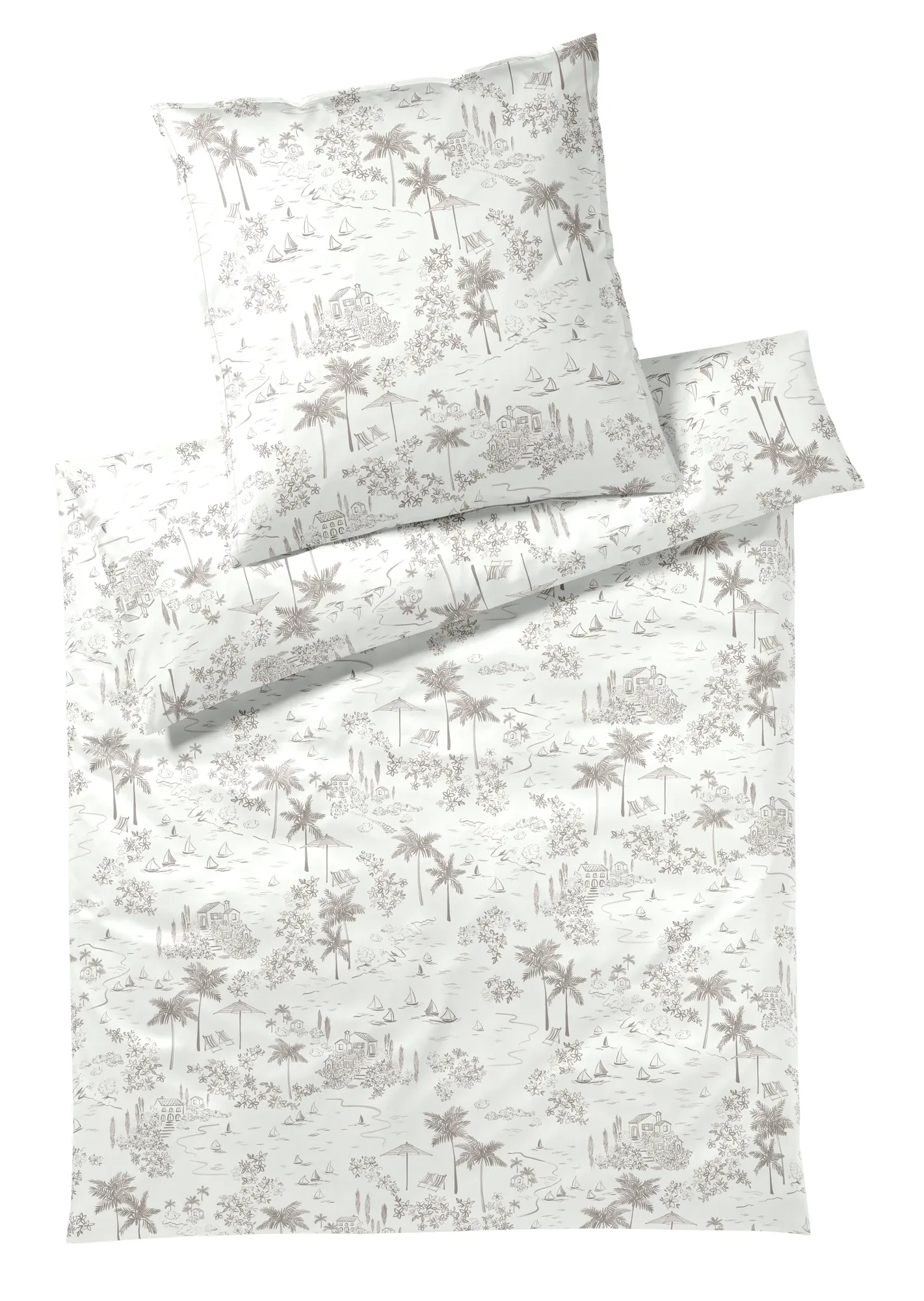 Elegante Bettwäsche Positano Sand | Schubiger Möbel