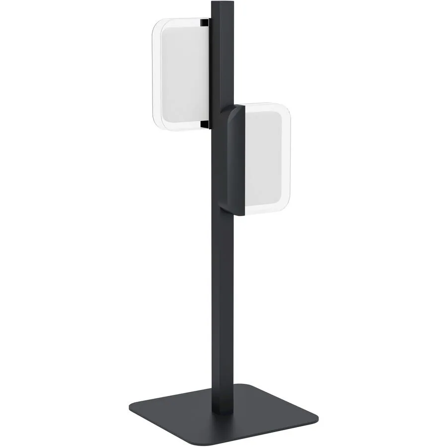 Eglo Tischlampe Ervidel Schwarz Stahl/Kunststoff 6 cm 15.5 cm - LED - Lichtfarbe: Warmweiss - Material: Kunststoff/Stahl - Tischlampe- LED