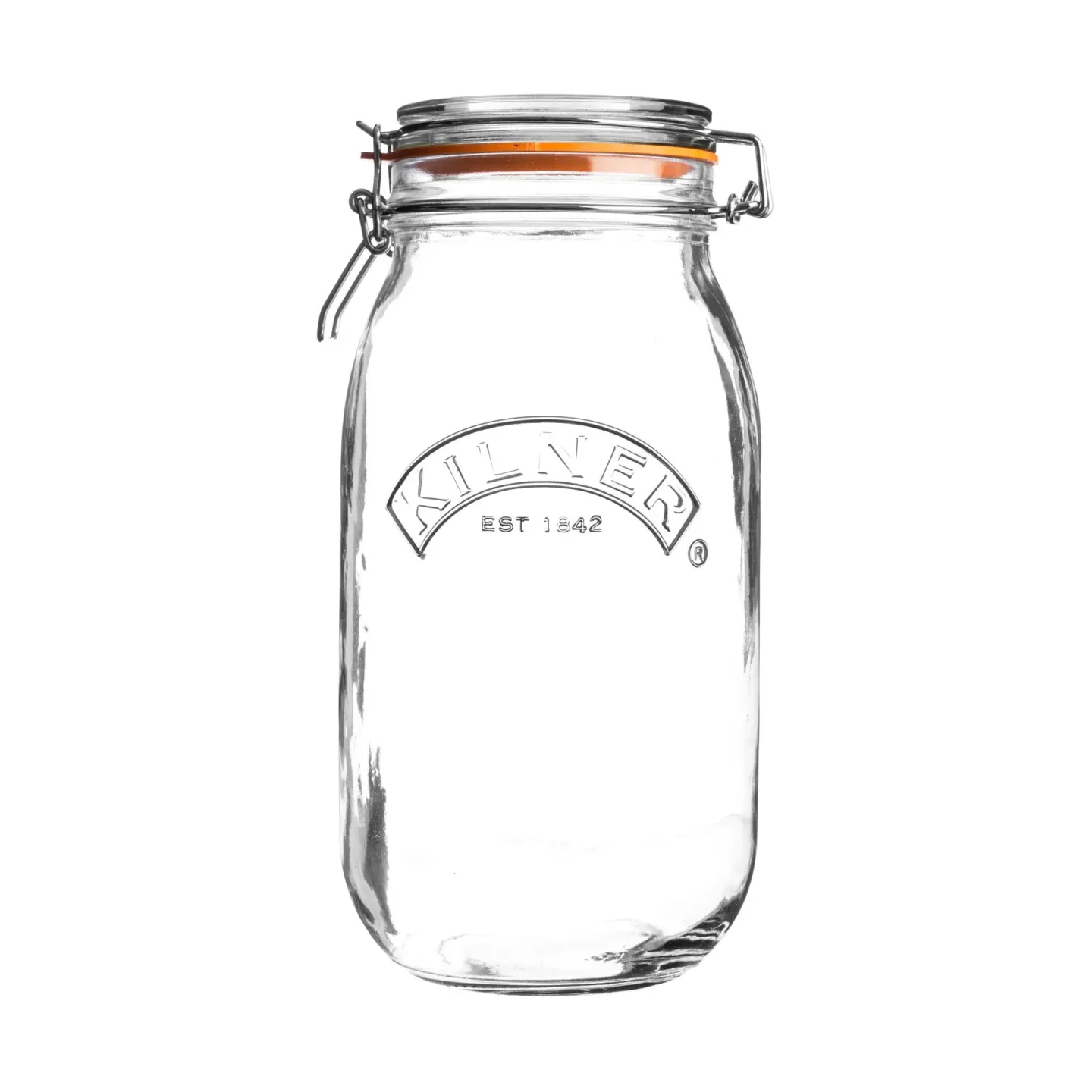 Kilner Kilner runde Bügelverschlussglas Klar, 3 L