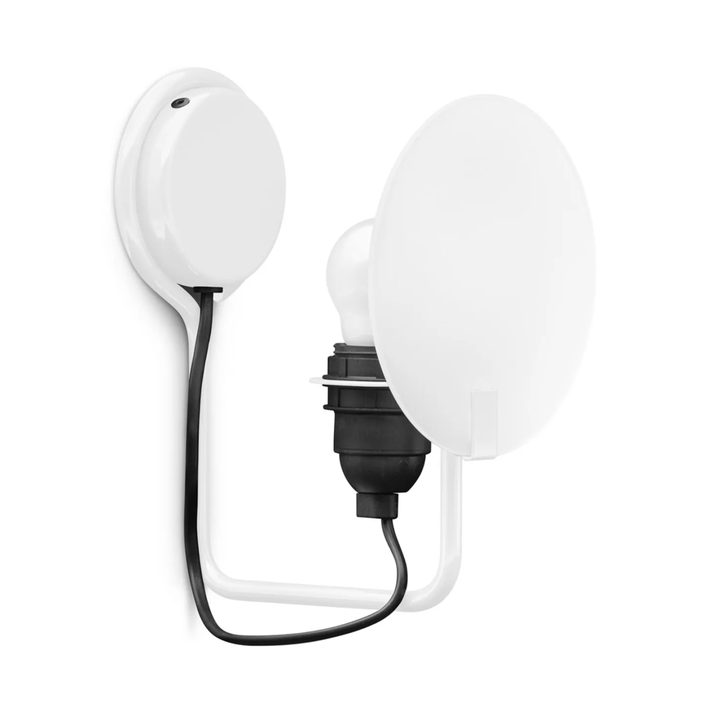 Bugia LED-væglampe, hvid, med 1 lyskilde - Stilnovo - Stue - Design - Metal - Med én lyskilde
