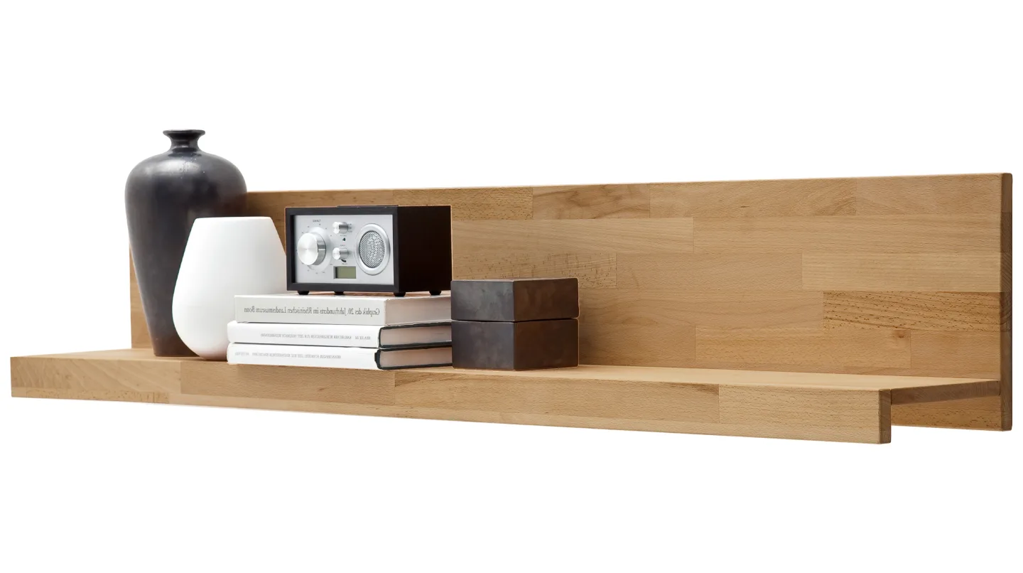 Wandboard Kernbuche massiv geölt 150 cm - FENJA
