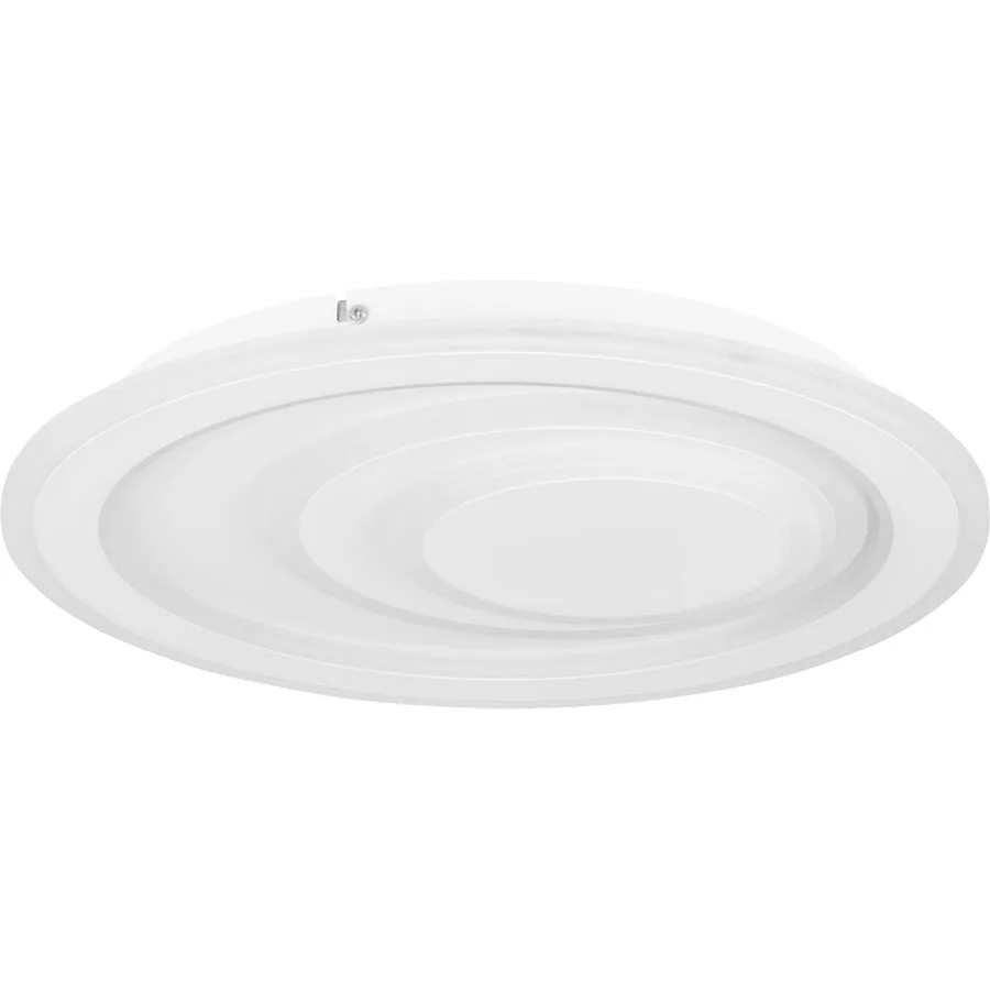 Eglo Deckenlampe Palagiano 1 Weiss Stahl 5 cm - LED - Lichtfarbe: Helles Neutralweiss - LED Energiesparlampen