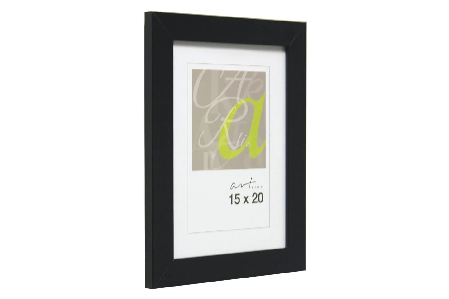 Trendline Tavelram MDF 15x20 cm - Svart