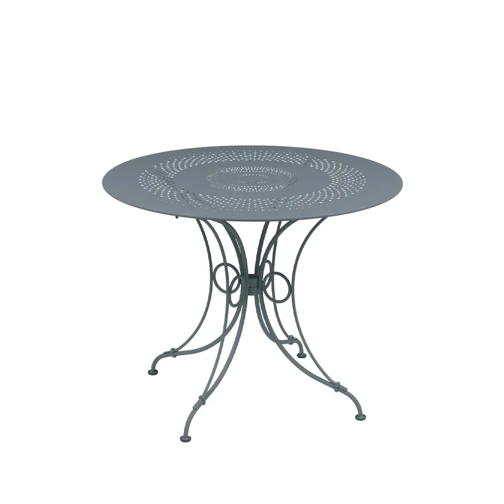 Fermob 1900 bord Ø96 cm Storm grey (grå)
