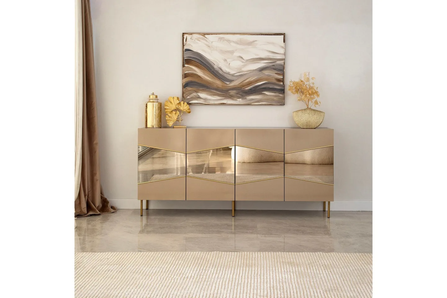 Mami Konsollbord 180 cm - Brons