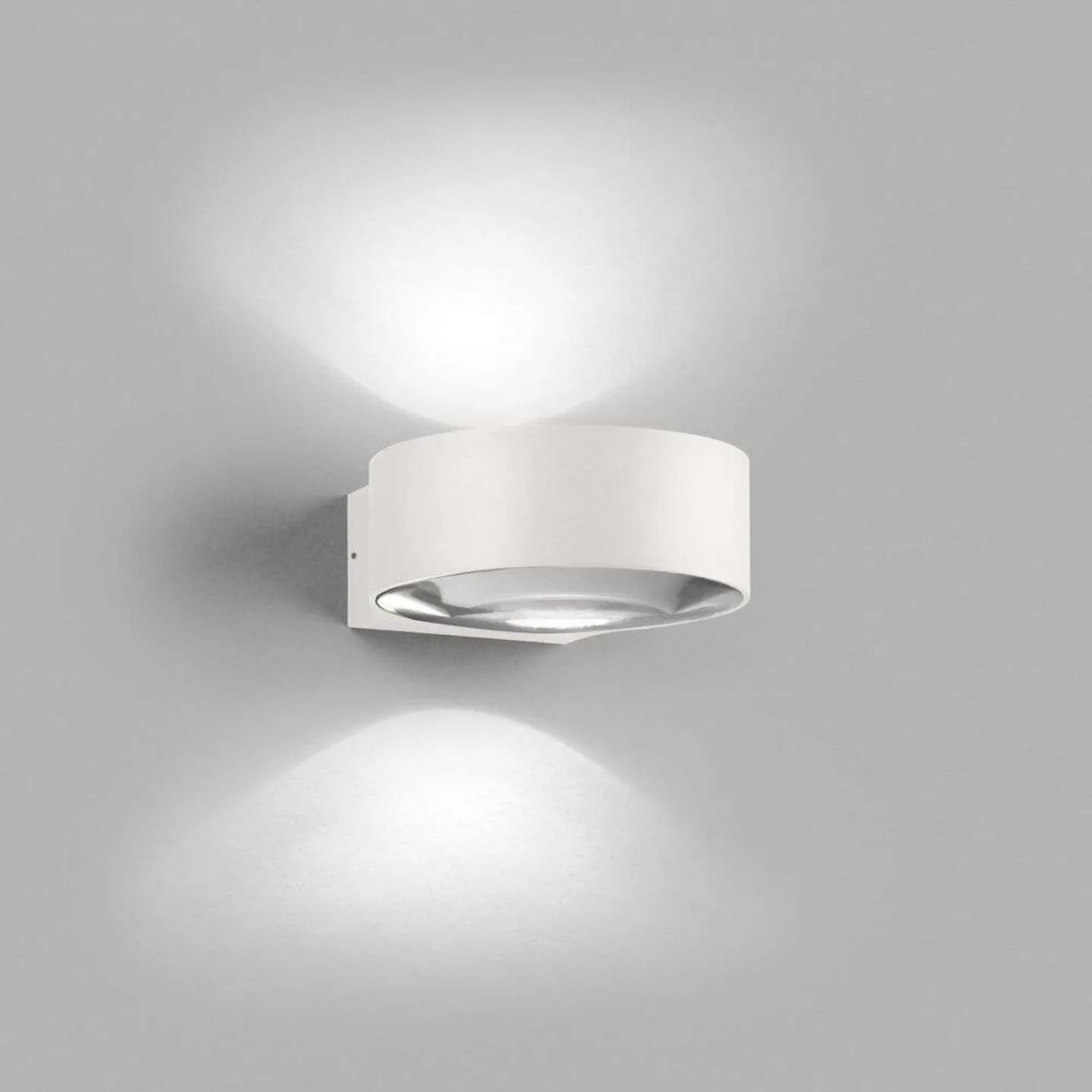 Orbit W2 Wandleuchte 2700K White - LIGHT-POINT - Wohnzimmer - Aluminium