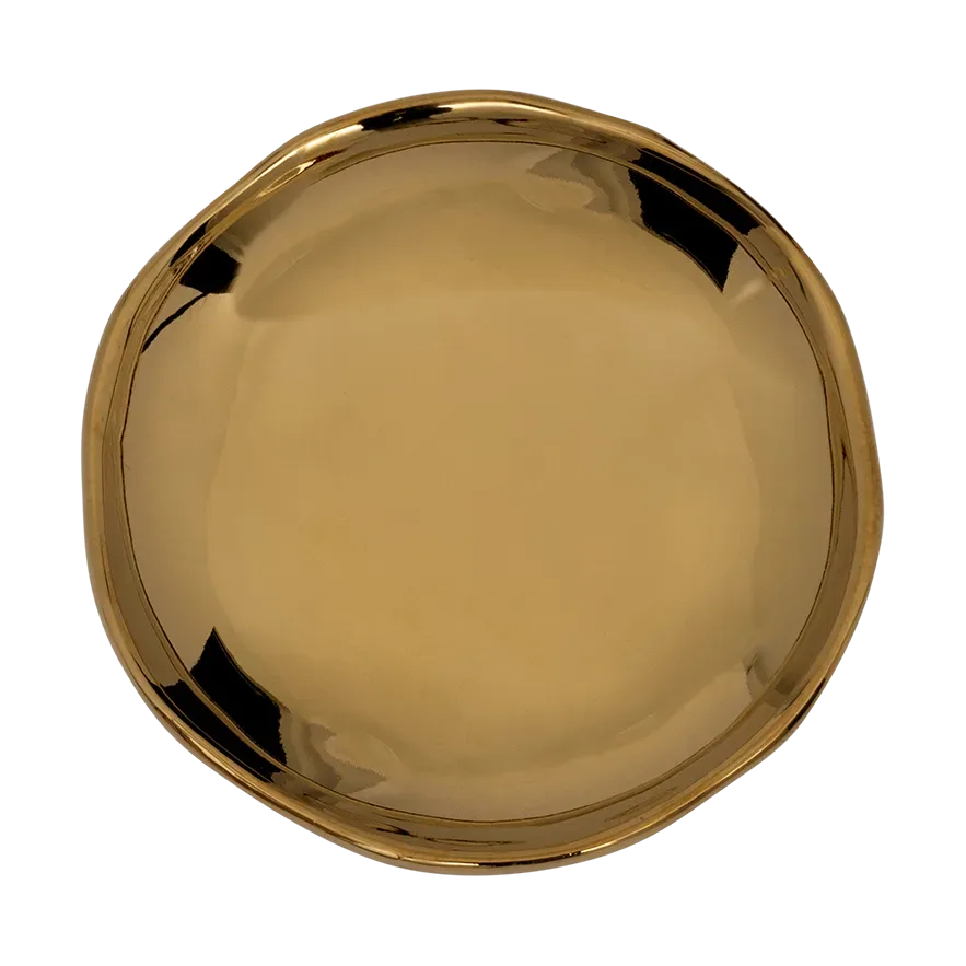 URBAN NATURE CULTURE Good Morning Teller small Ø9 cm Gold