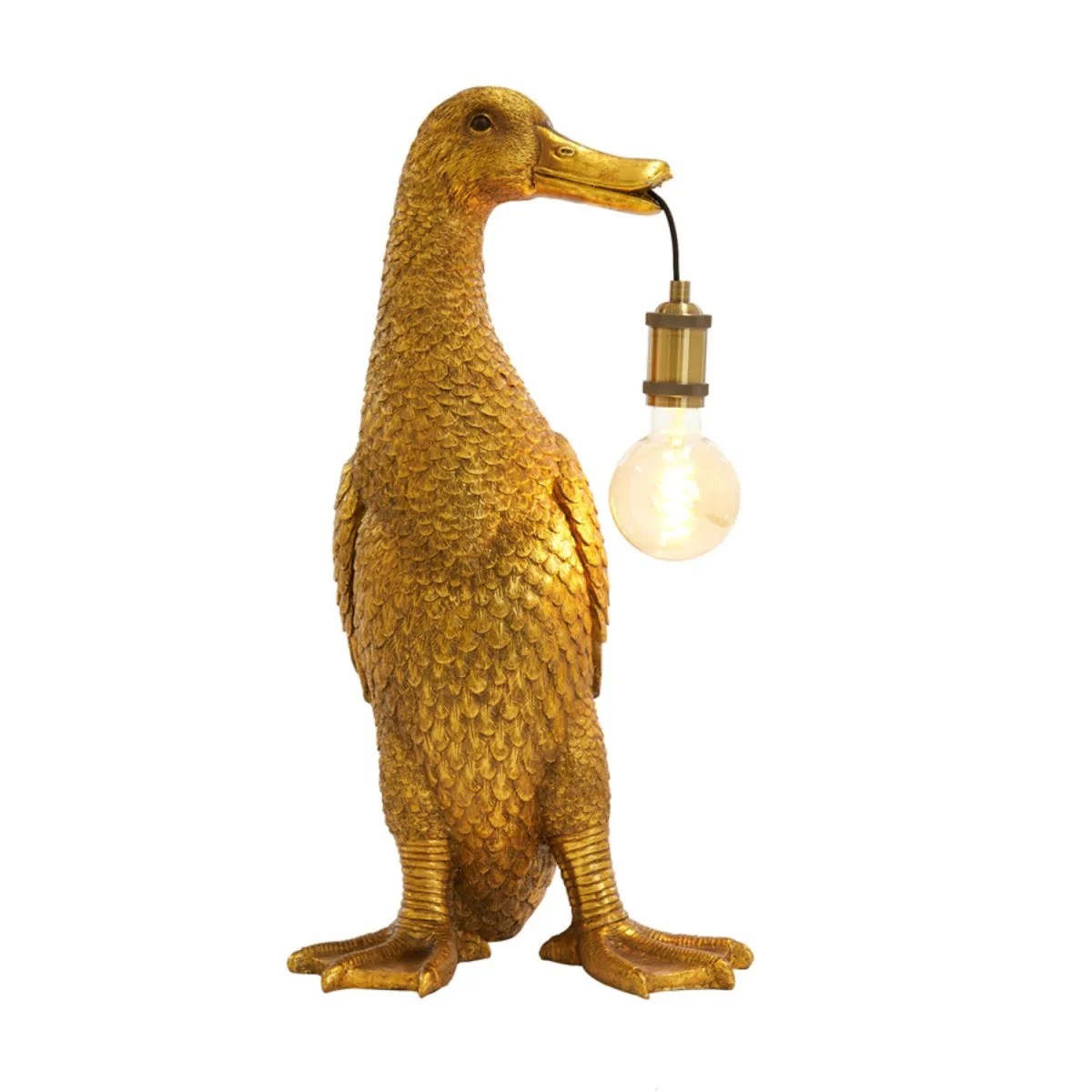 Light & Living - Duck 65cm - Bordslampa - Antikguld