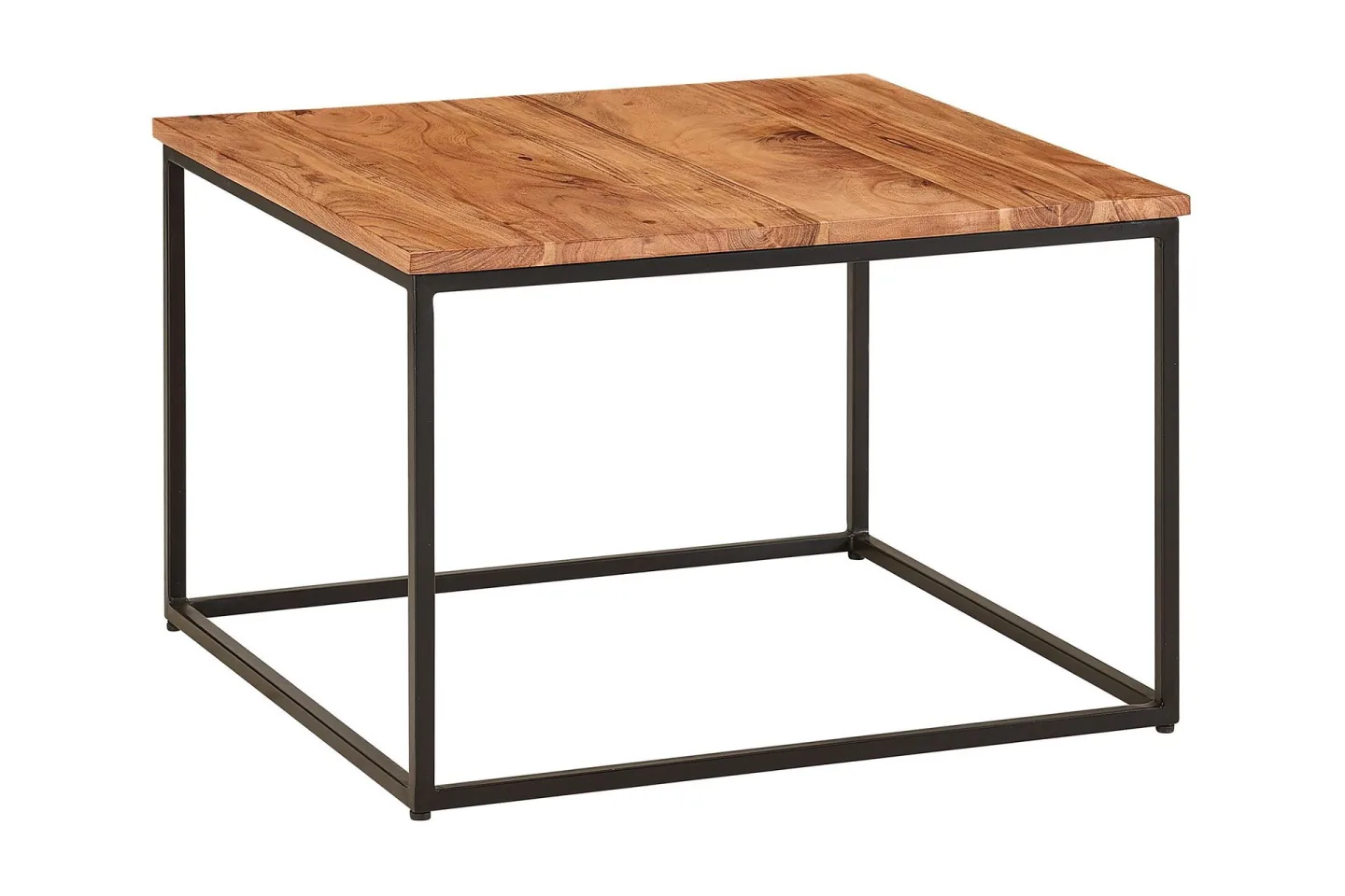 Soffbord Khalir 60 cm Fyrkantig - Natur