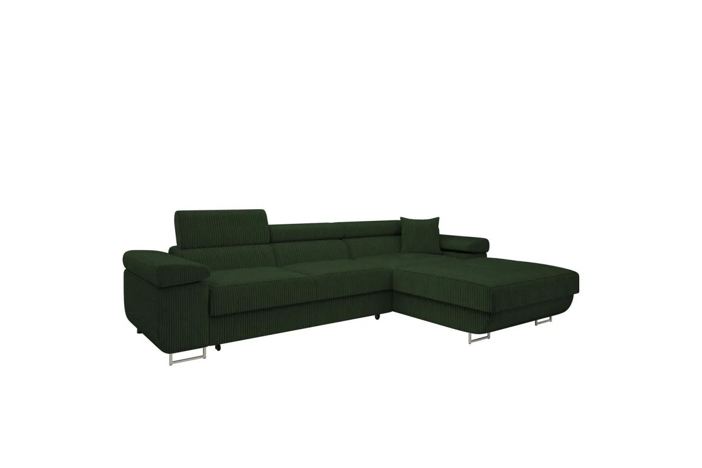 Gabina Soffa med Divan 3-sits - Grön