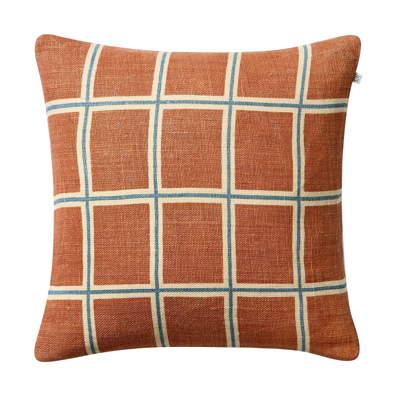 Chhatwal & Jonsson Raha kuddfodral 50x50 cm Apricot orange-heaven blue