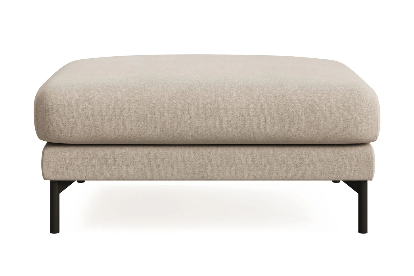 Menard Premium Fotpall i Tyg - Beige