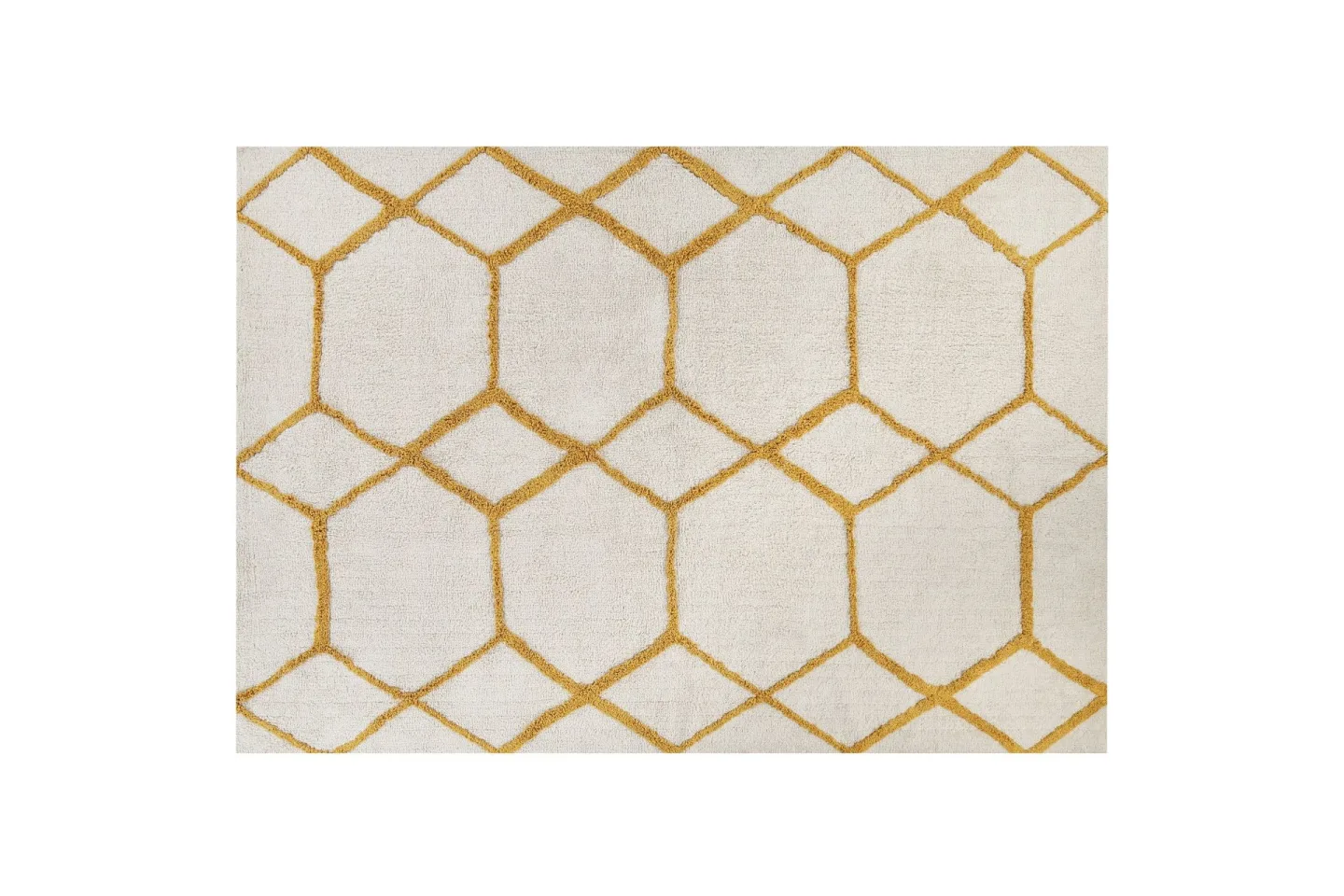 Beyler Ryamatta 160x230 cm - Svart/Vit
