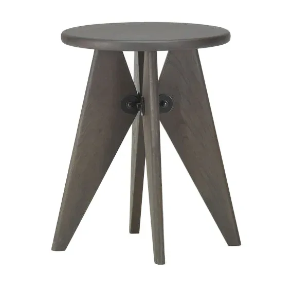 Vitra Tabouret Bois pall Mörk ek