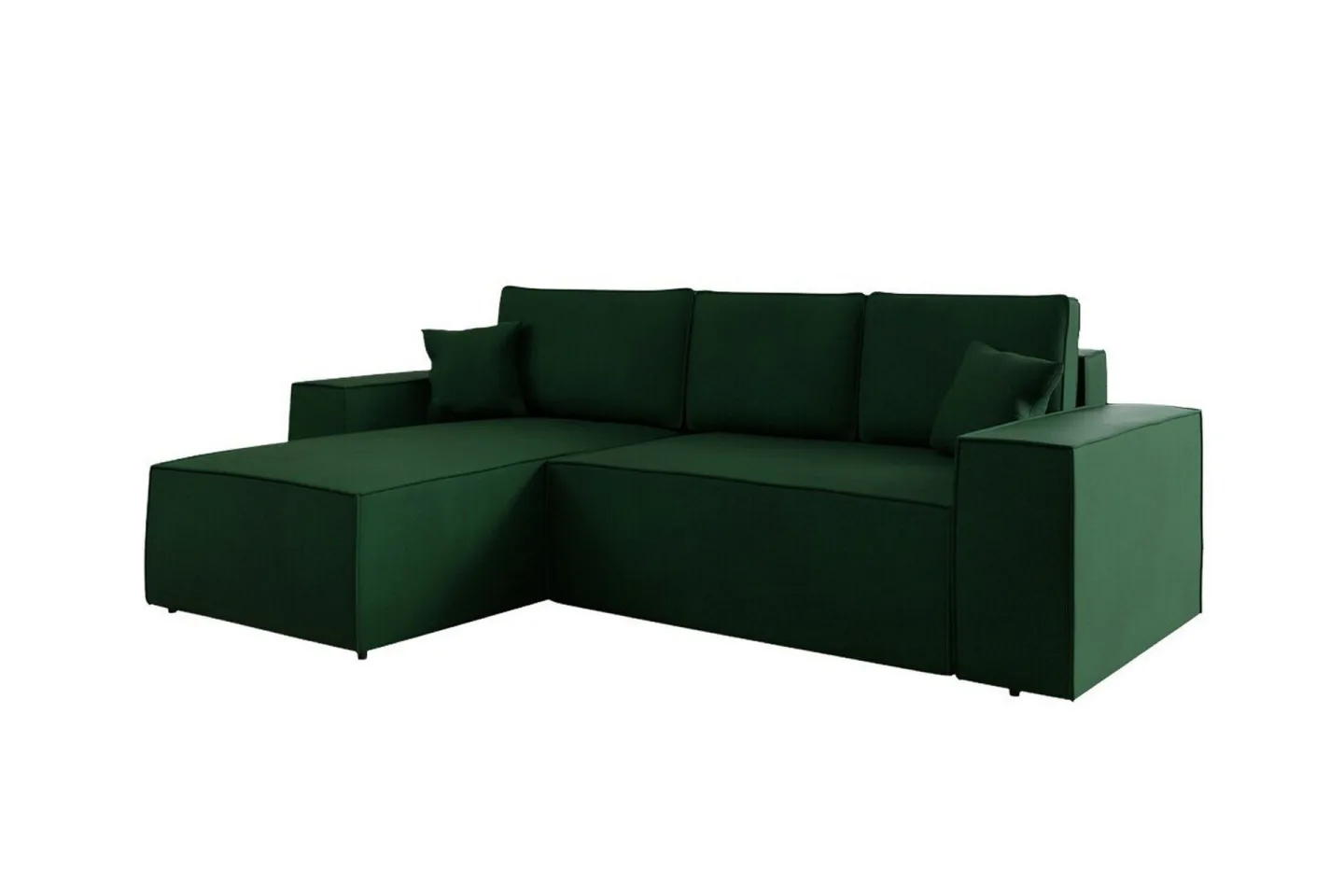 Knocklong 3-sits Hörnbäddsoffa - Grön
