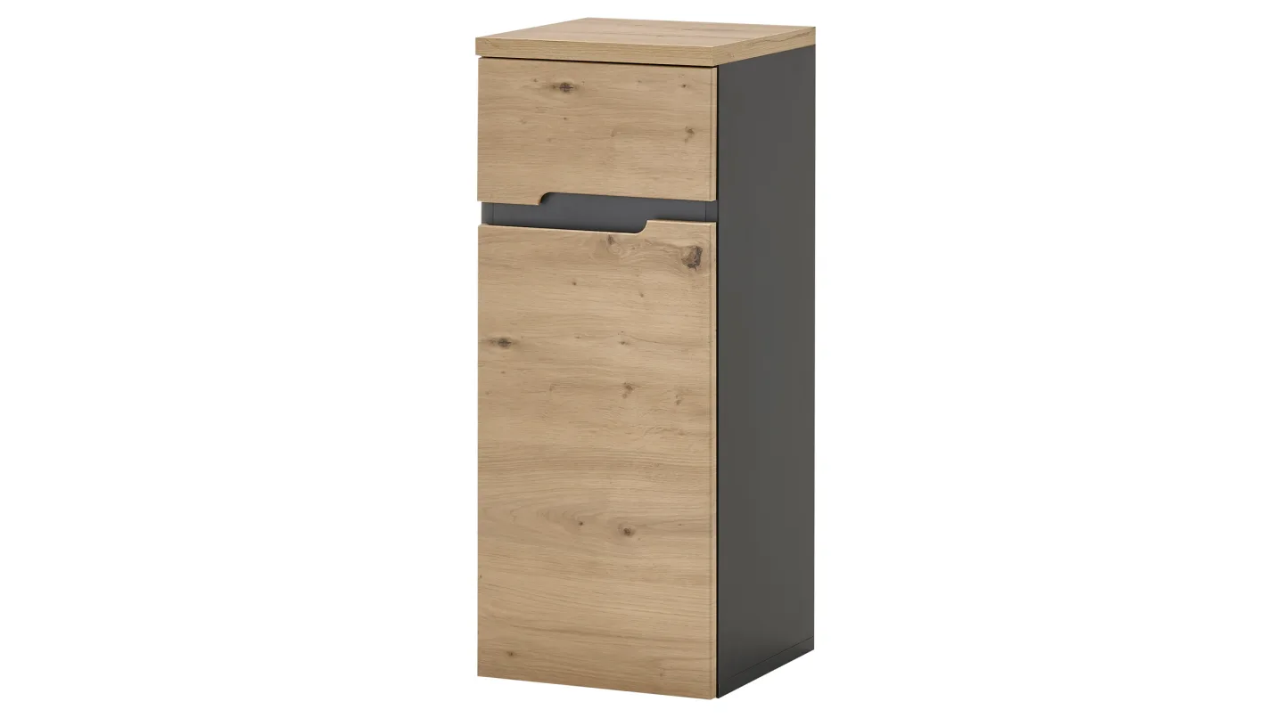 Bad Unterschrank Artisan Eiche - grau 30 cm - MEMPHIS