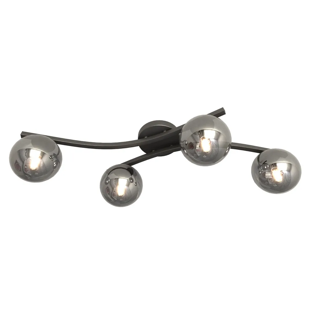 Emibig Lighting - Opus 84cm - Takplafond - Rökfärgad