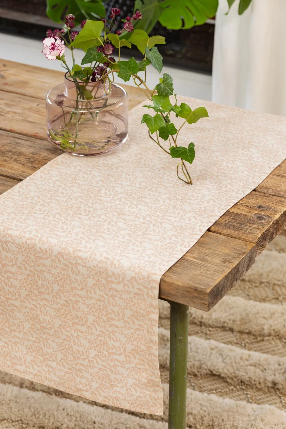 Løpere - Lilja (beige) (Størrelse: 40 x 140)