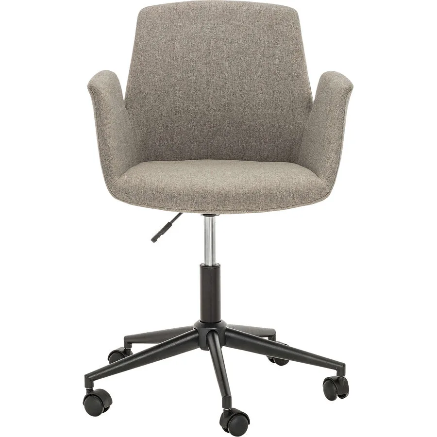 Bürostuhl Lia grau Metall/Alu/Kunststoff H 82 cm