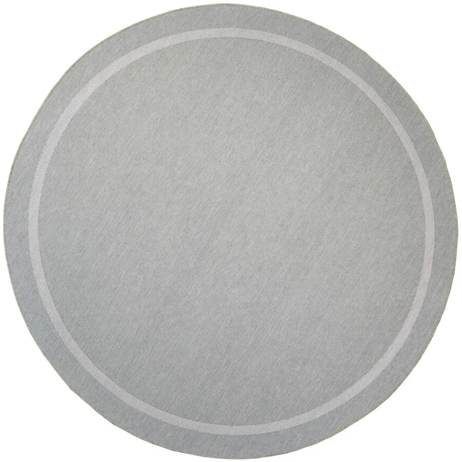 Outdoor-Teppich Newport Grün Einfarbig Polypropylen 200 x 200 cm